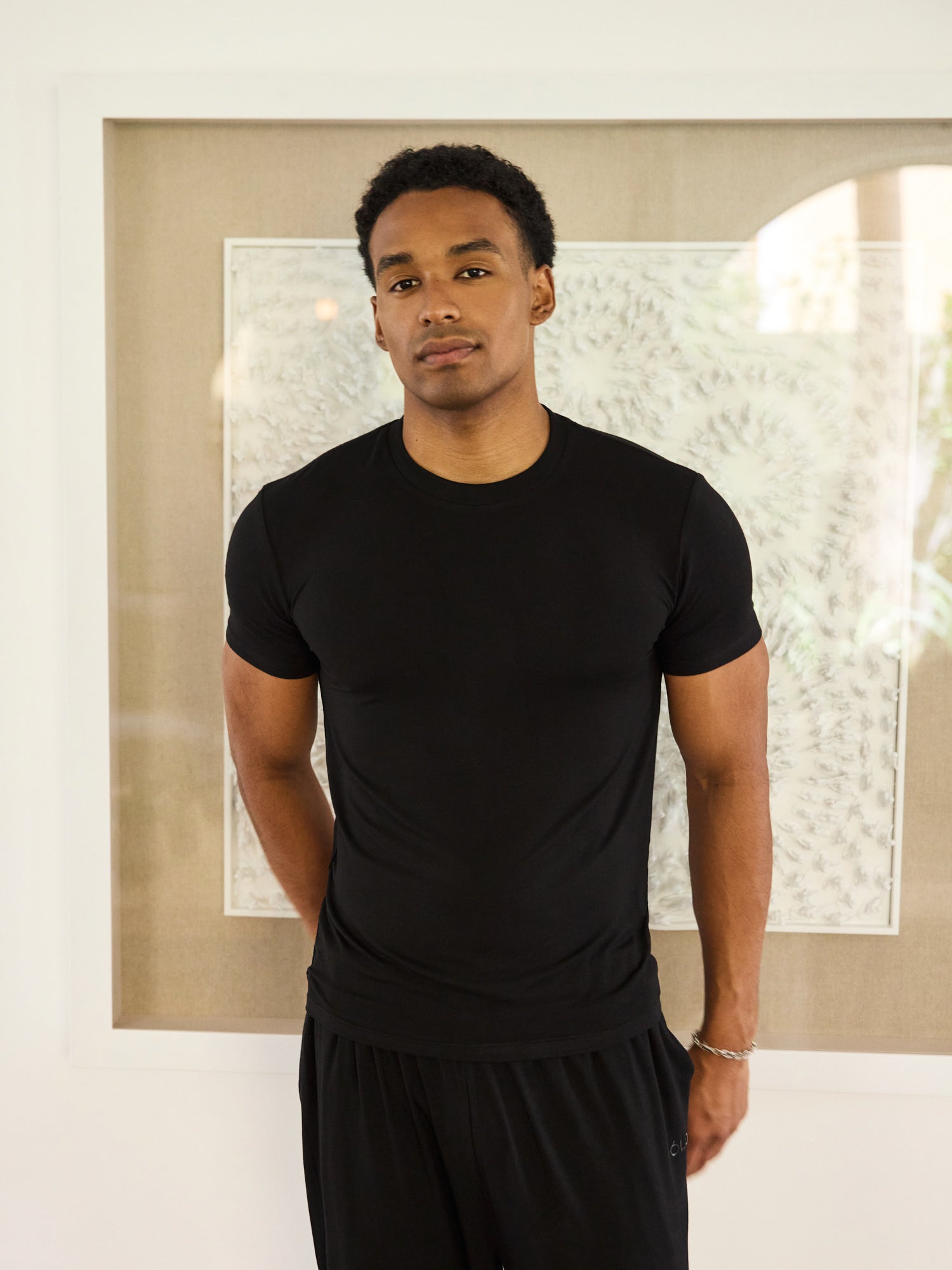 Men's Soft Fitted Tee - Black