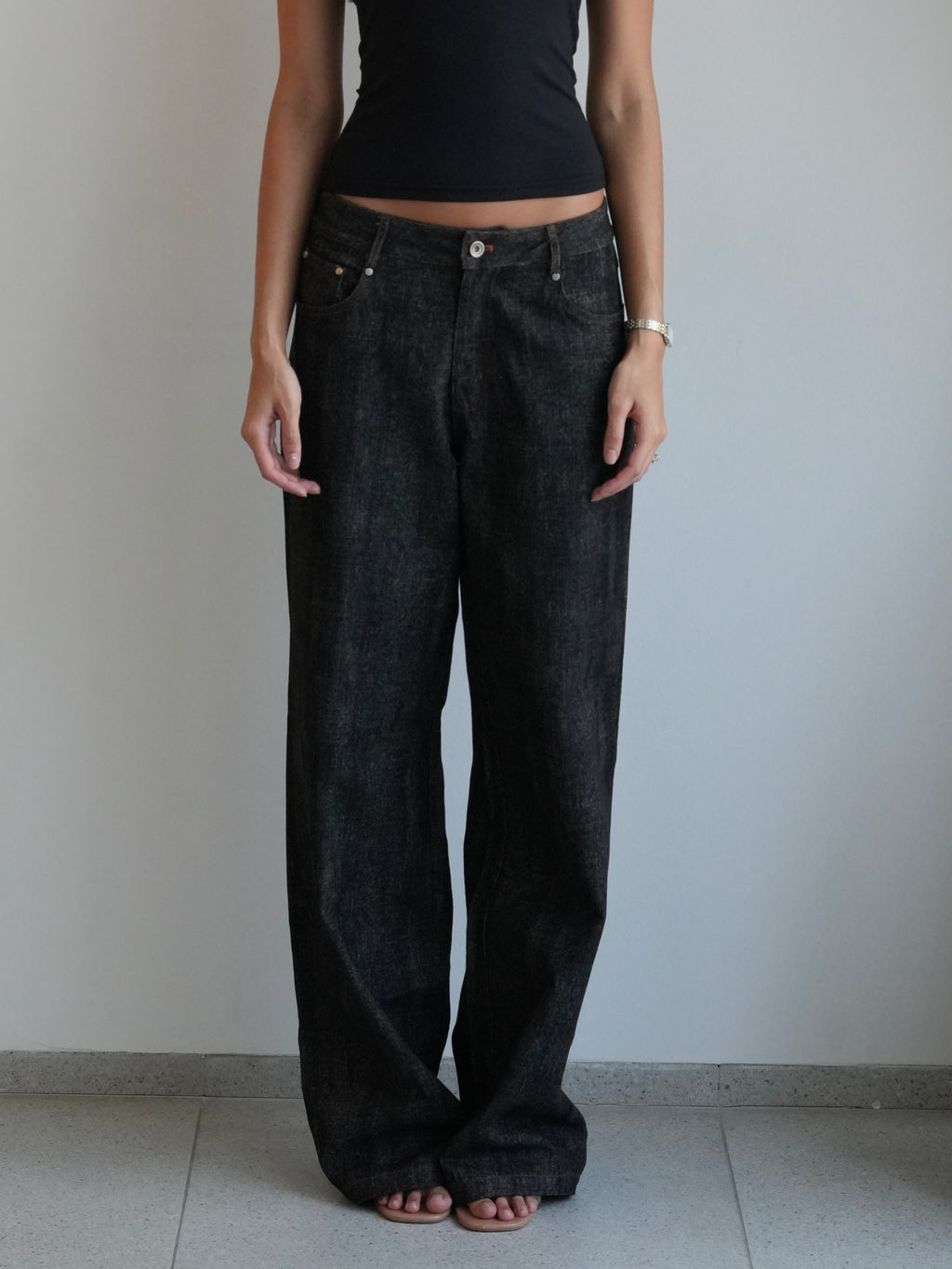 Dark Wash Unisex Jeans