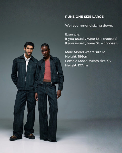 Dark Wash Unisex Jeans