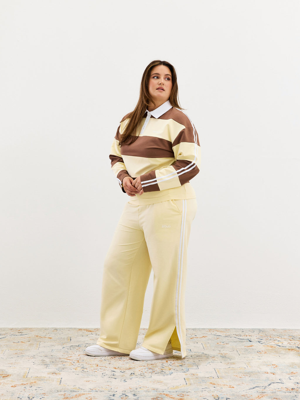 Relaxed Track Pants - Yellow