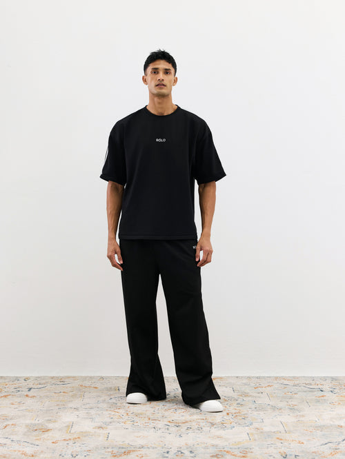 Oversized Crewneck Tee - Black