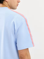 Oversized Crewneck Tee - Blue