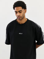 Oversized Crewneck Tee - Black
