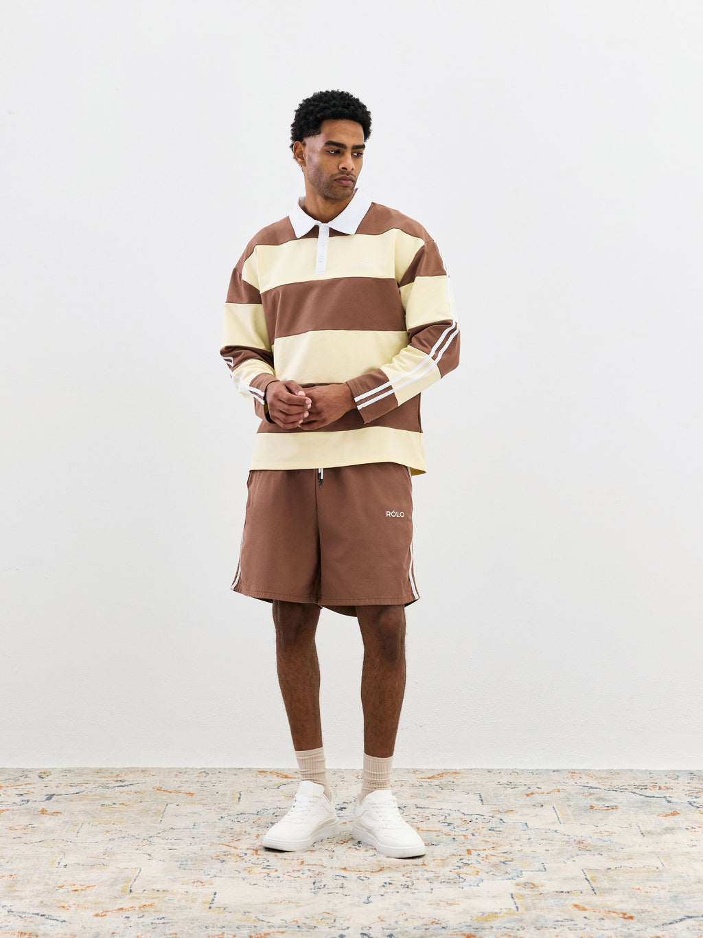 Relaxed Fit Shorts - Mocha Brown