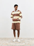 Relaxed Fit Shorts - Brown
