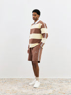 Relaxed Fit Shorts - Brown