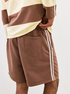 Relaxed Fit Shorts - Brown