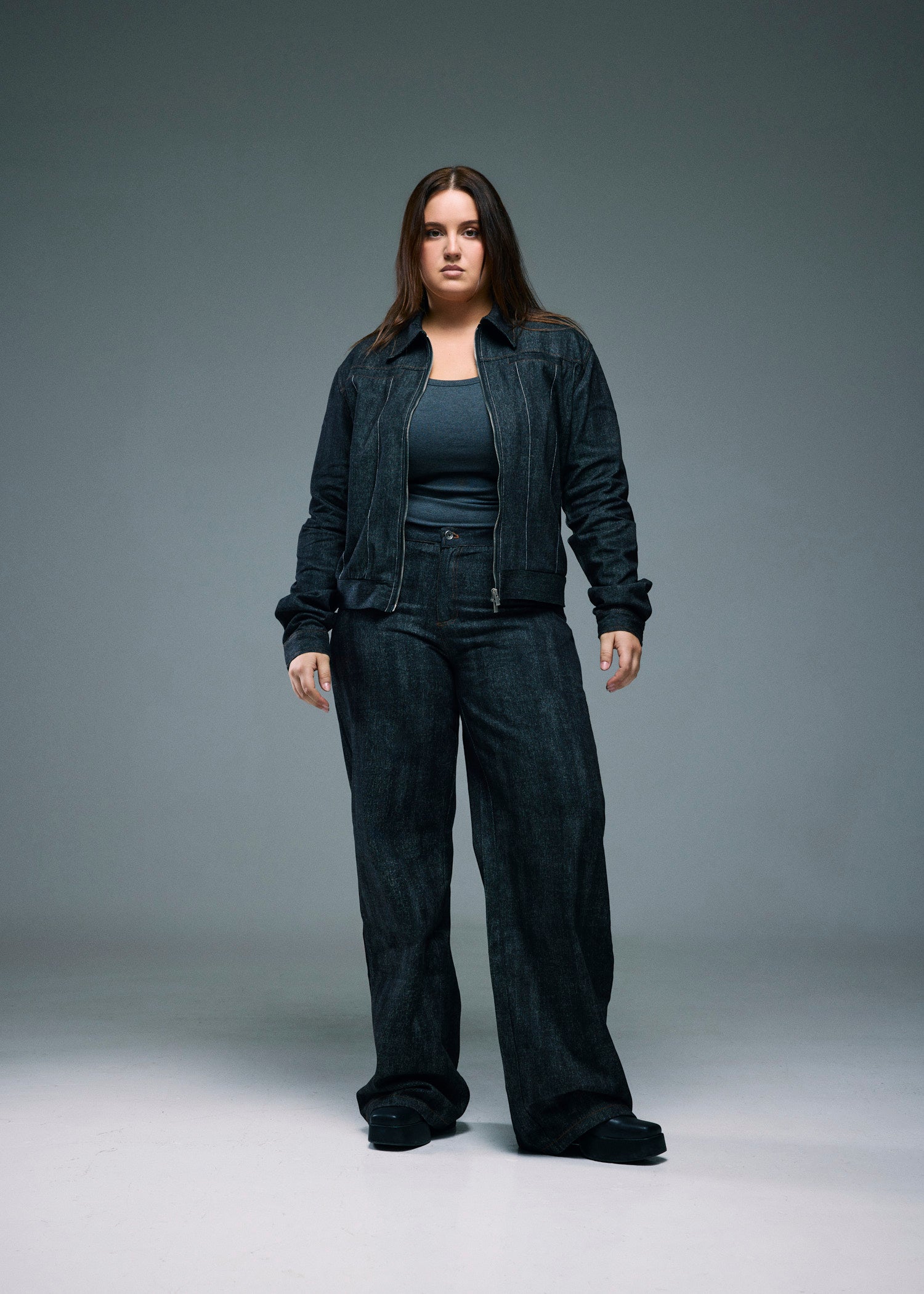 Dark Wash Unisex Jeans