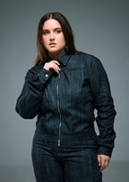 Women’s Dark Wash Denim Shirt