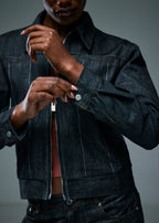 Women’s Dark Wash Denim Shirt