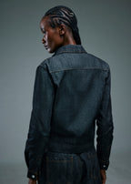 Women’s Dark Wash Denim Shirt