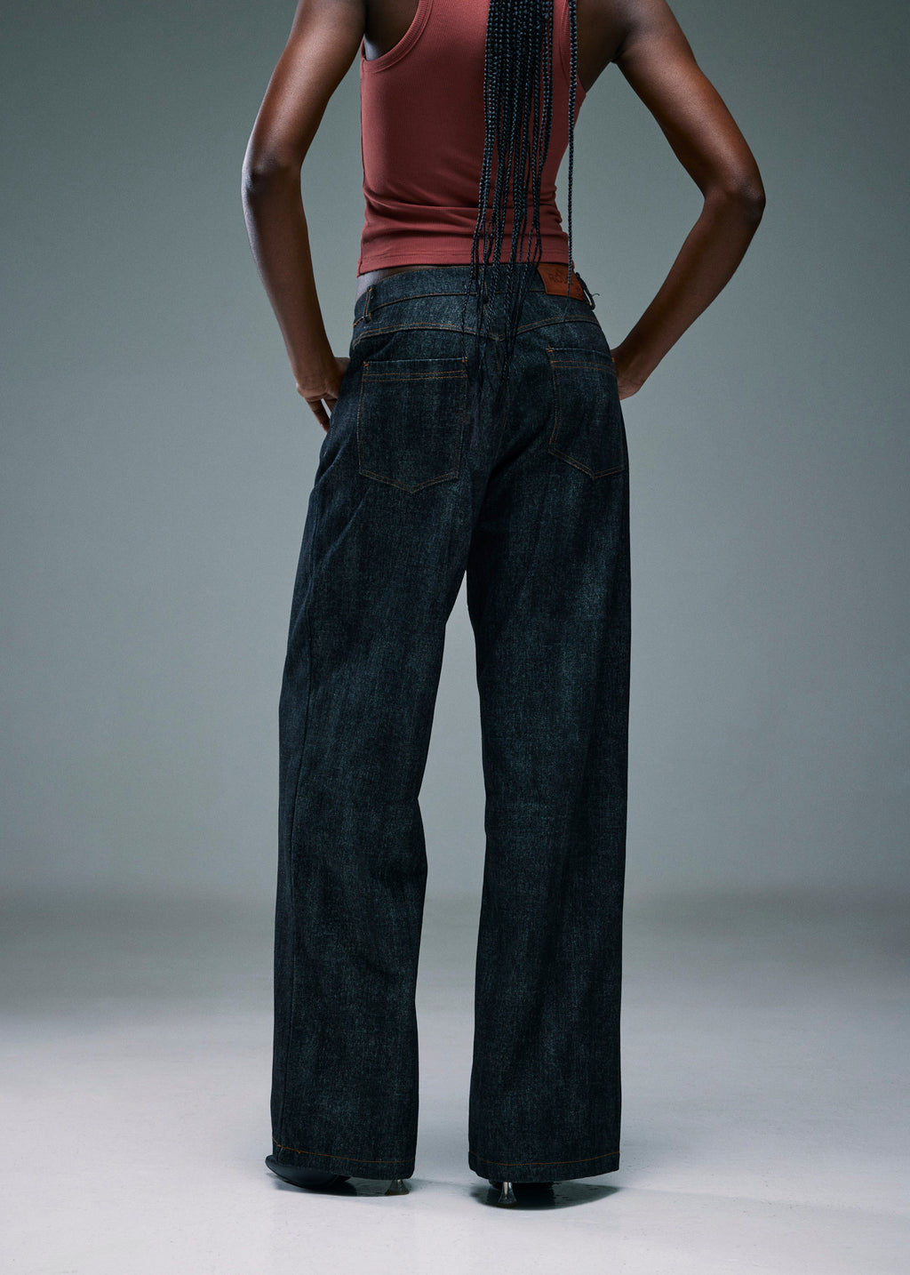 Dark Wash Unisex Jeans