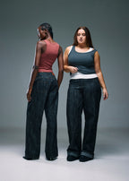 Women’s Ribbed Tank Top - Brick