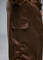 Women’s Cargo Skirt - Brown