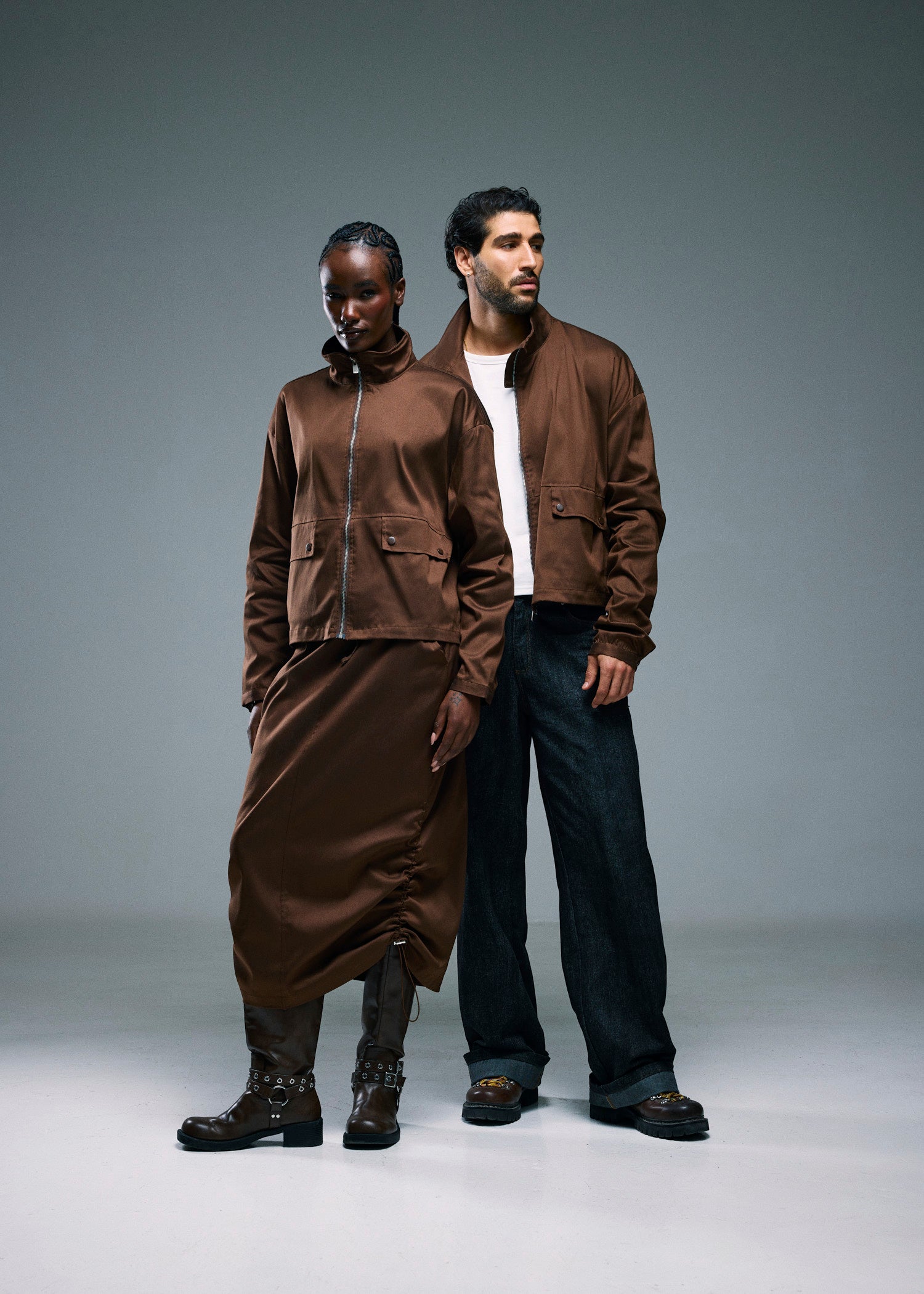 Unisex Oversized Track Jacket