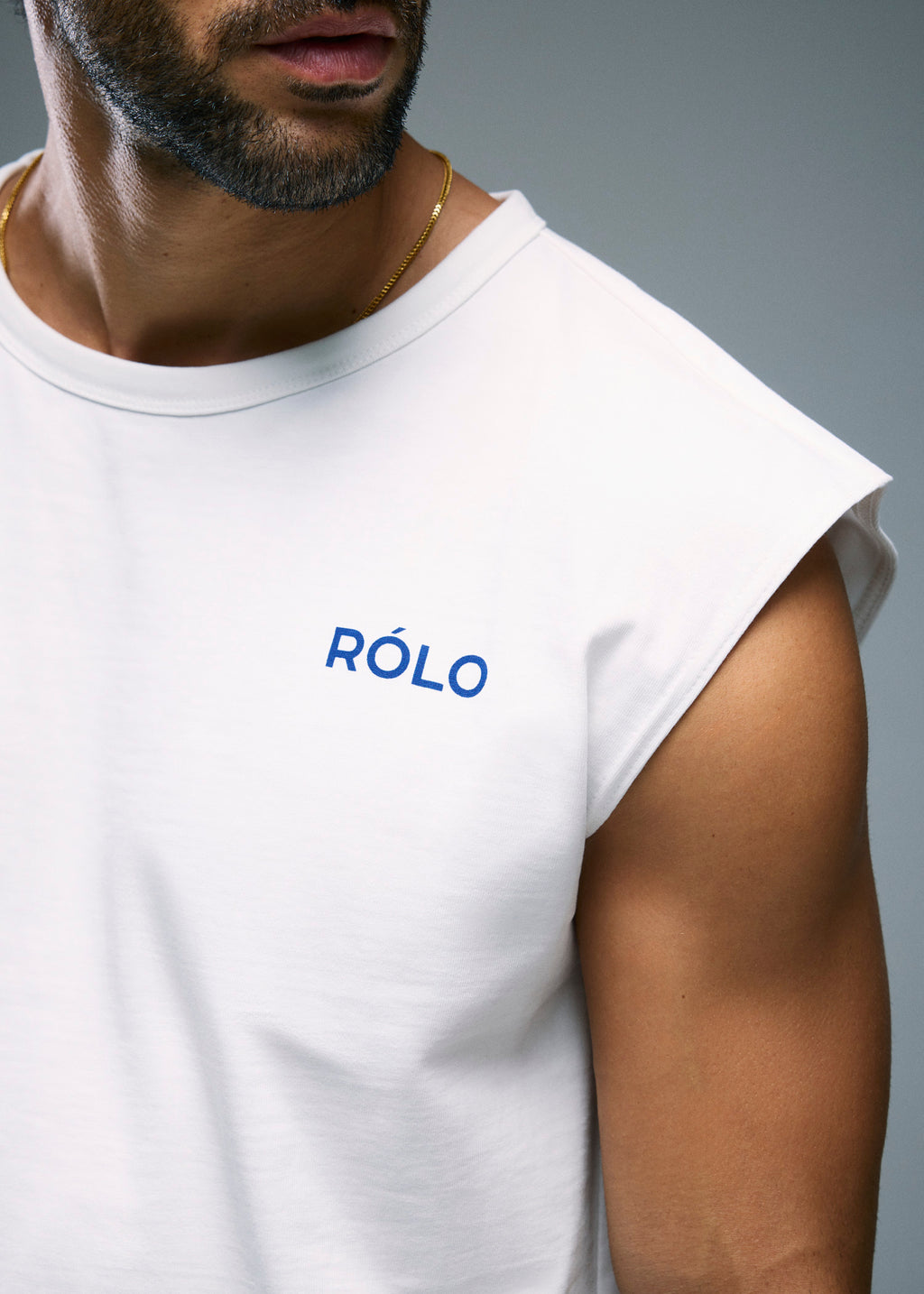 Men’s Cropped T-Shirt - White