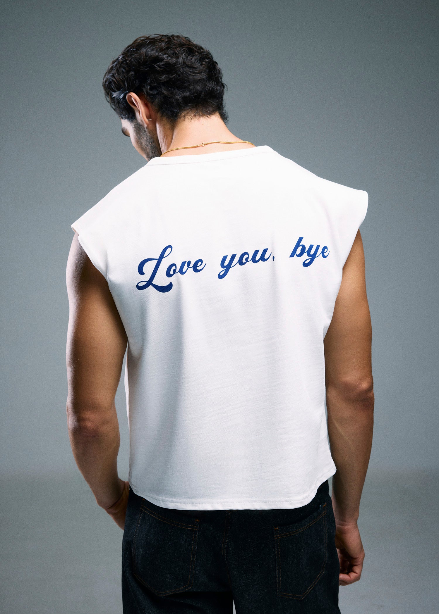 Men’s Cropped T-Shirt - White