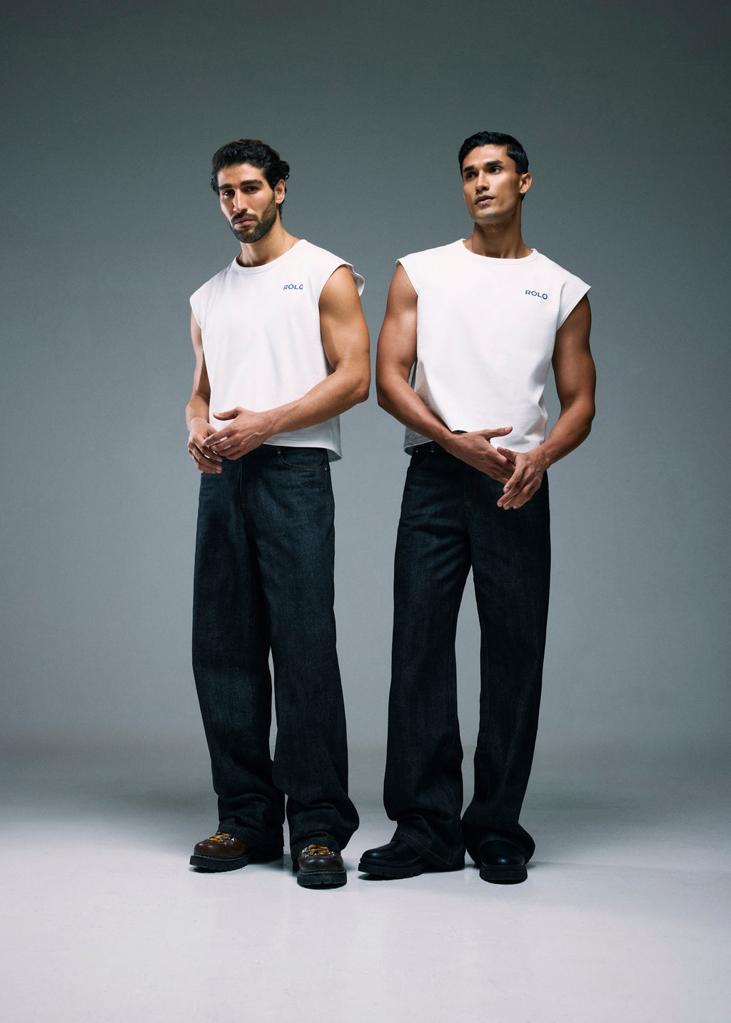 Men’s Cropped T-Shirt - White