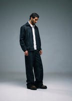 Men’s Dark Wash Denim Shirt