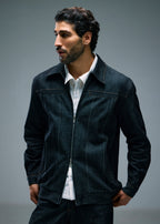 Men’s Dark Wash Denim Shirt