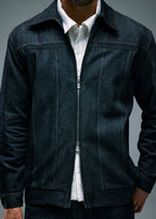 Men’s Dark Wash Denim Shirt