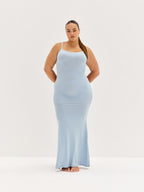Women's Soft Lounge Dress - Blue