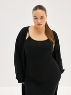 Women's Soft Lounge Dress - Black