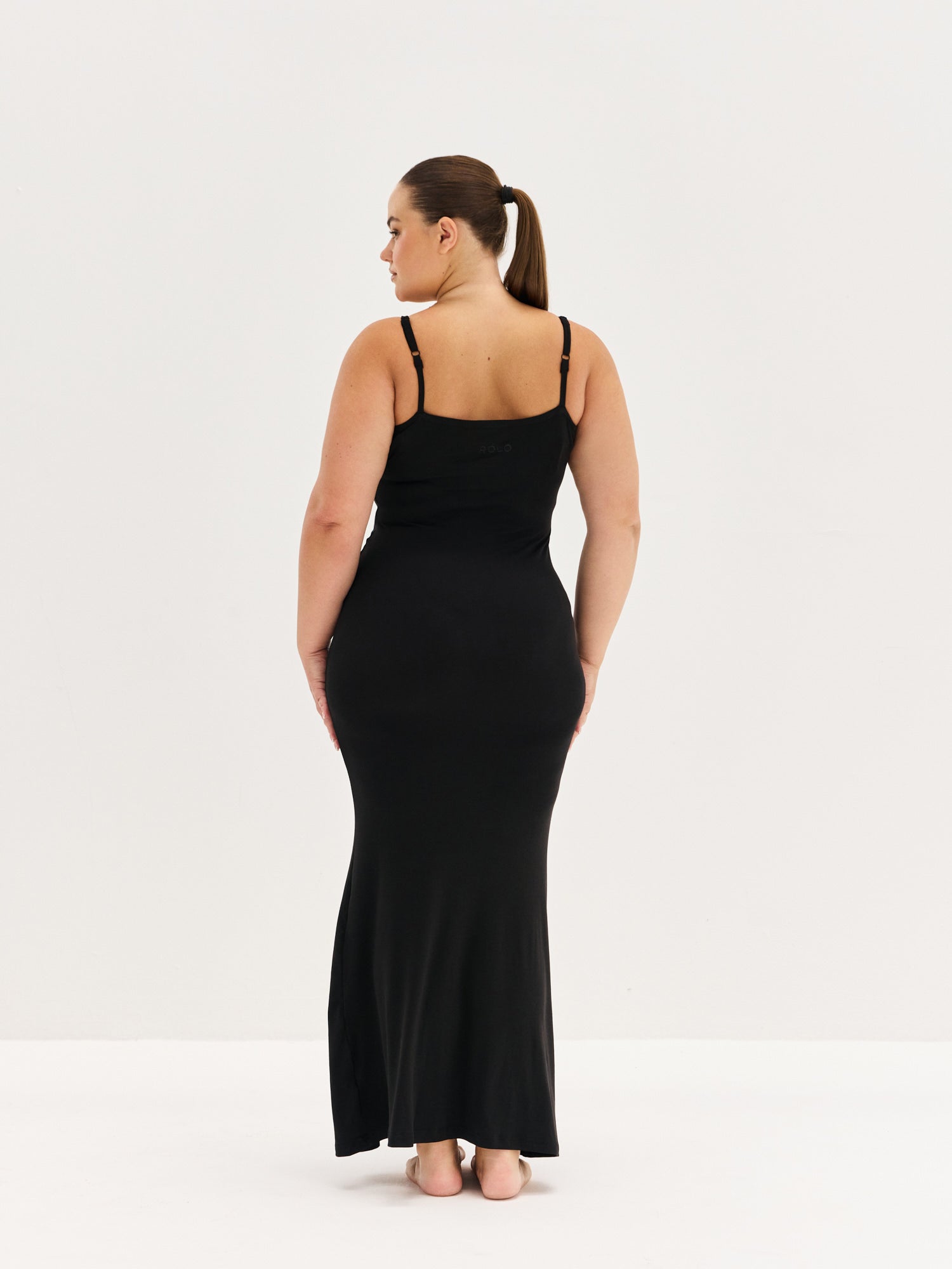 Women's Soft Lounge Dress - Black