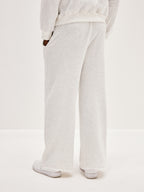 Unisex Wide Leg Pants - Light Grey