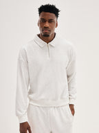 Men's Polo Long Sleeve - Grey