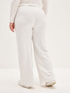 Unisex Wide Leg Pants - Light Grey