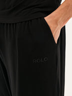 Unisex Soft Lounge Pants - Black