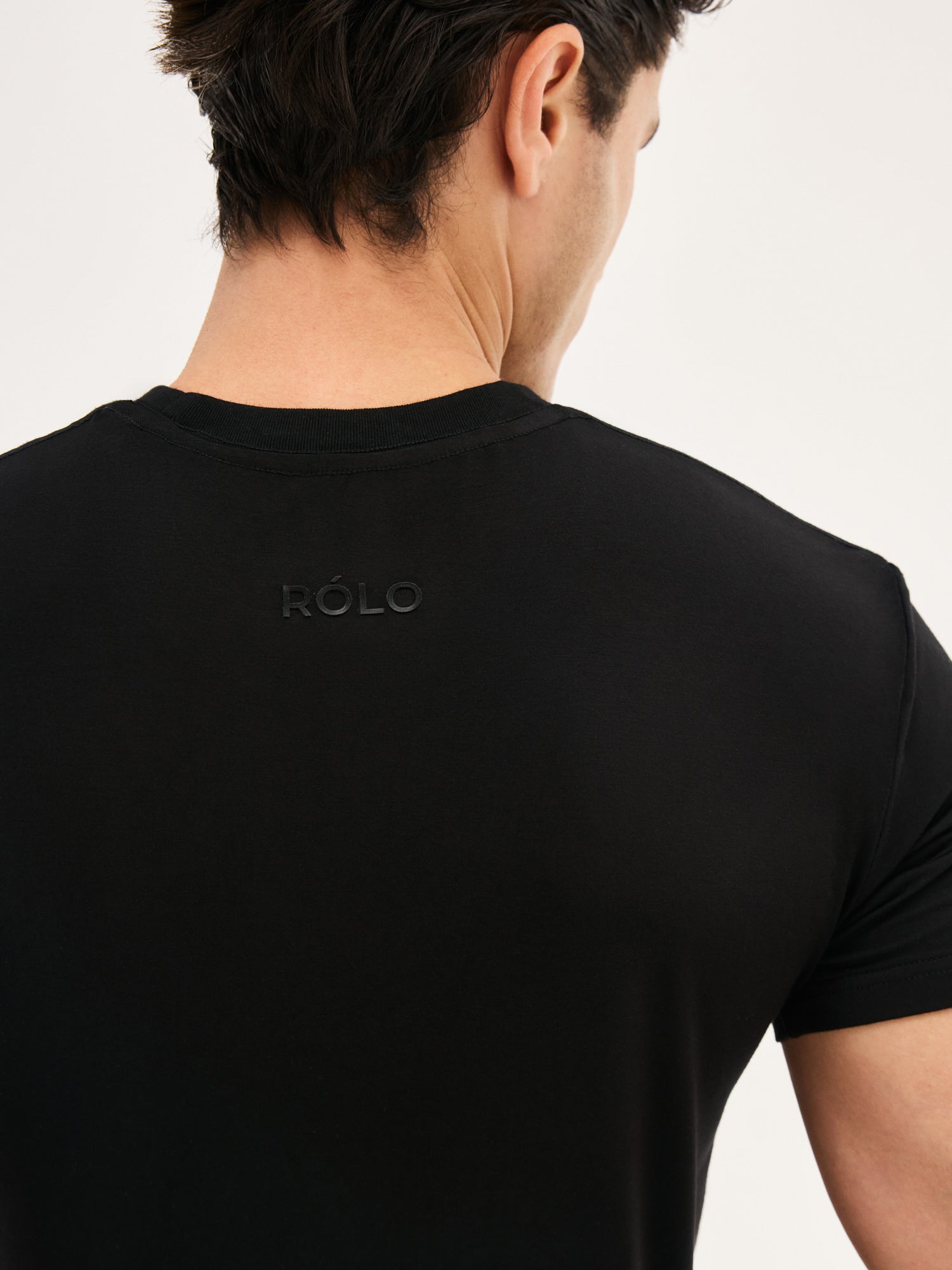 Men's Soft Fitted Tee - Black