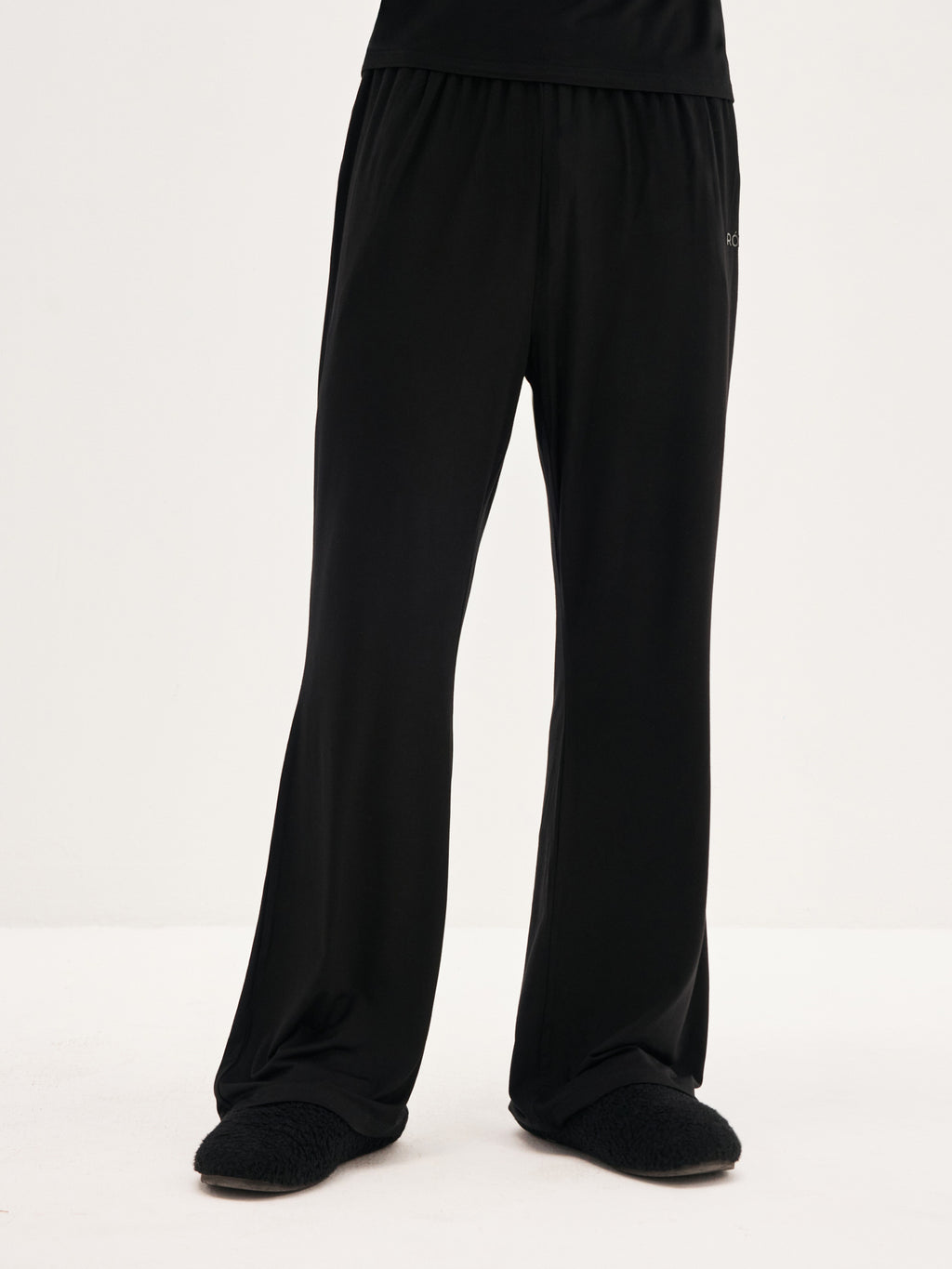 Unisex Soft Lounge Pants - Black