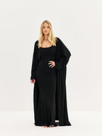 Women’s Soft Lounge Maxi Cardigan – Black