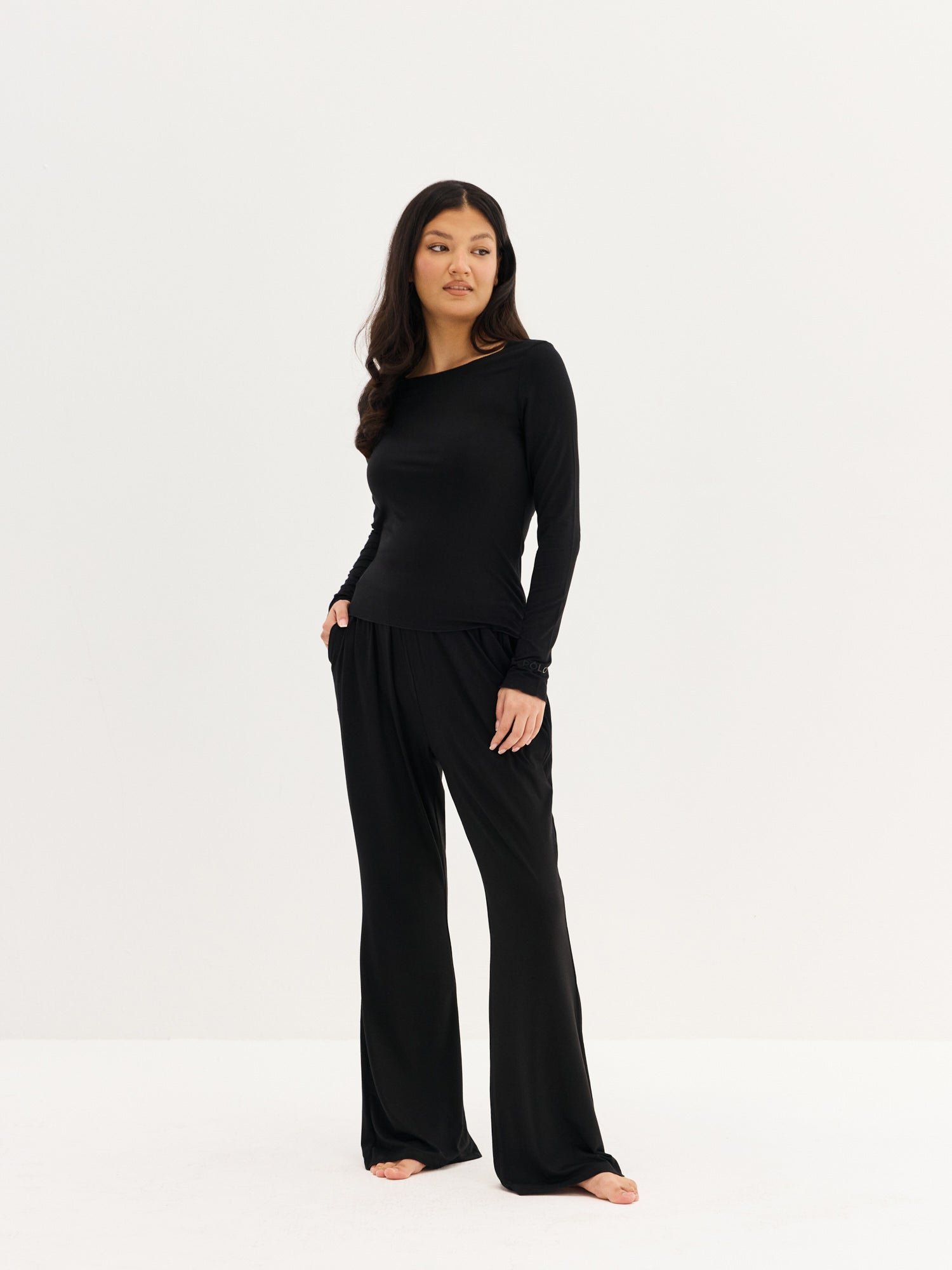 Unisex Soft Lounge Pants - Black