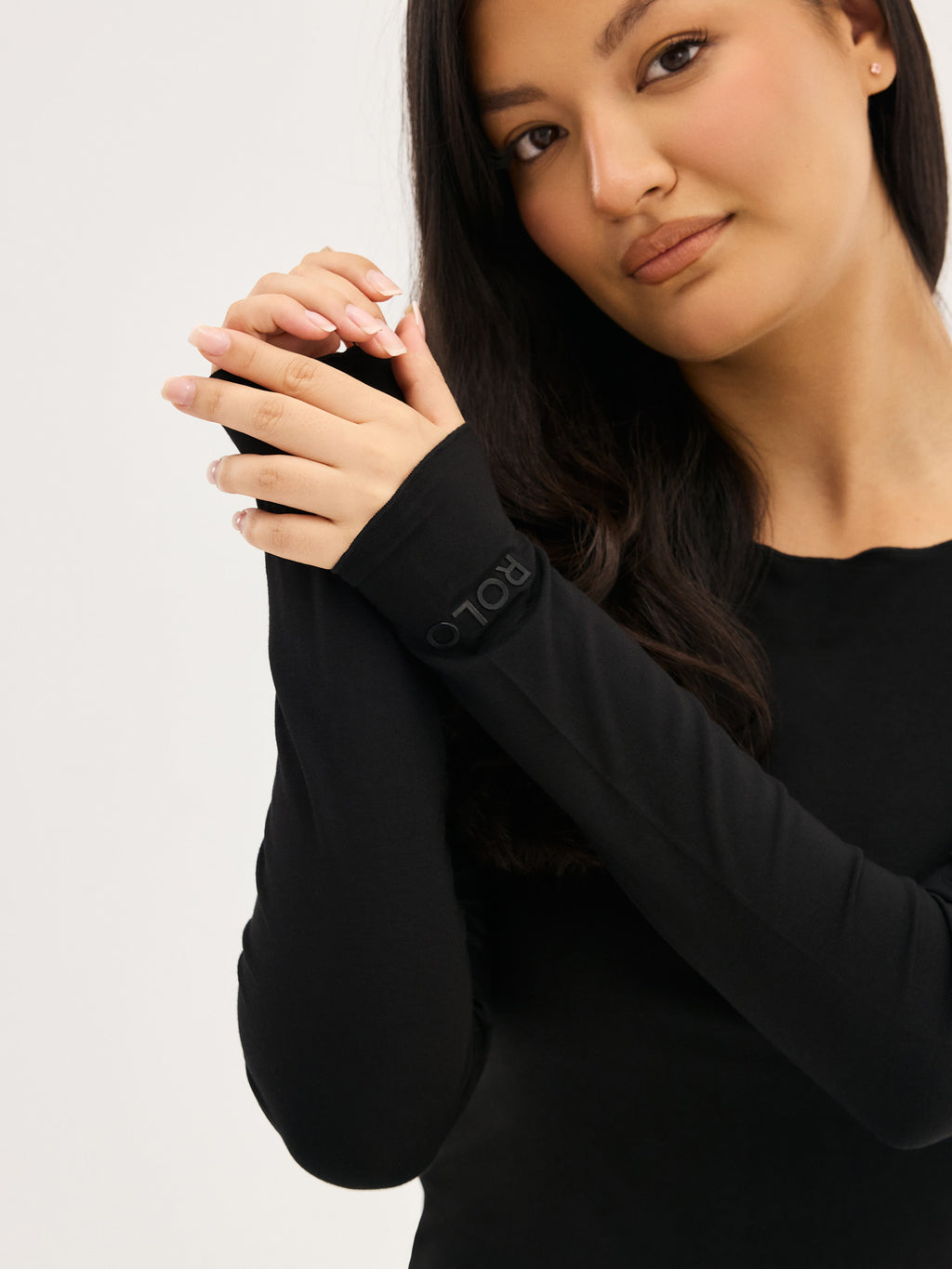 Women's Soft Boatneck Long Sleeve - Black