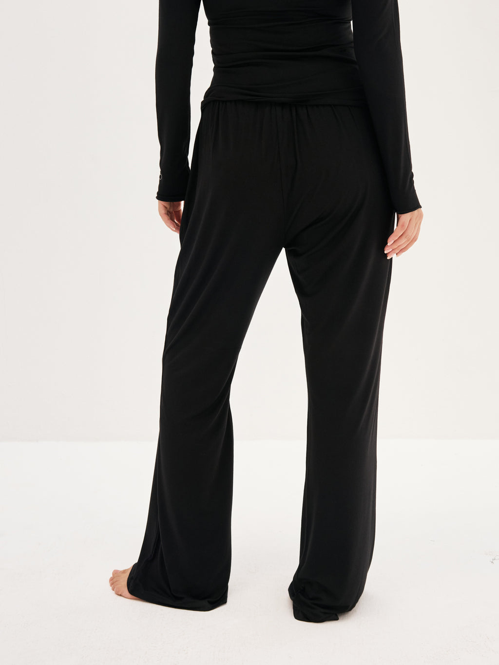 Unisex Soft Lounge Pants - Black