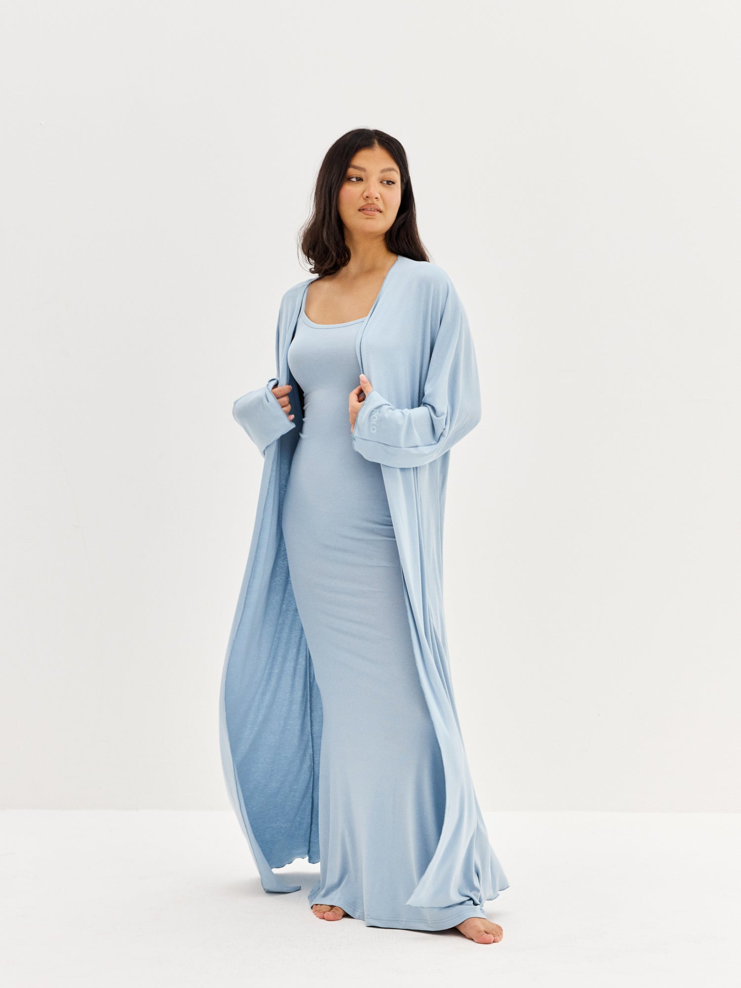 Women's Soft Lounge Dress - Blue