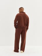 Unisex Wide Leg Pants - Brown