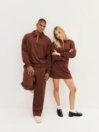 Women's Mini Skirt - Brown