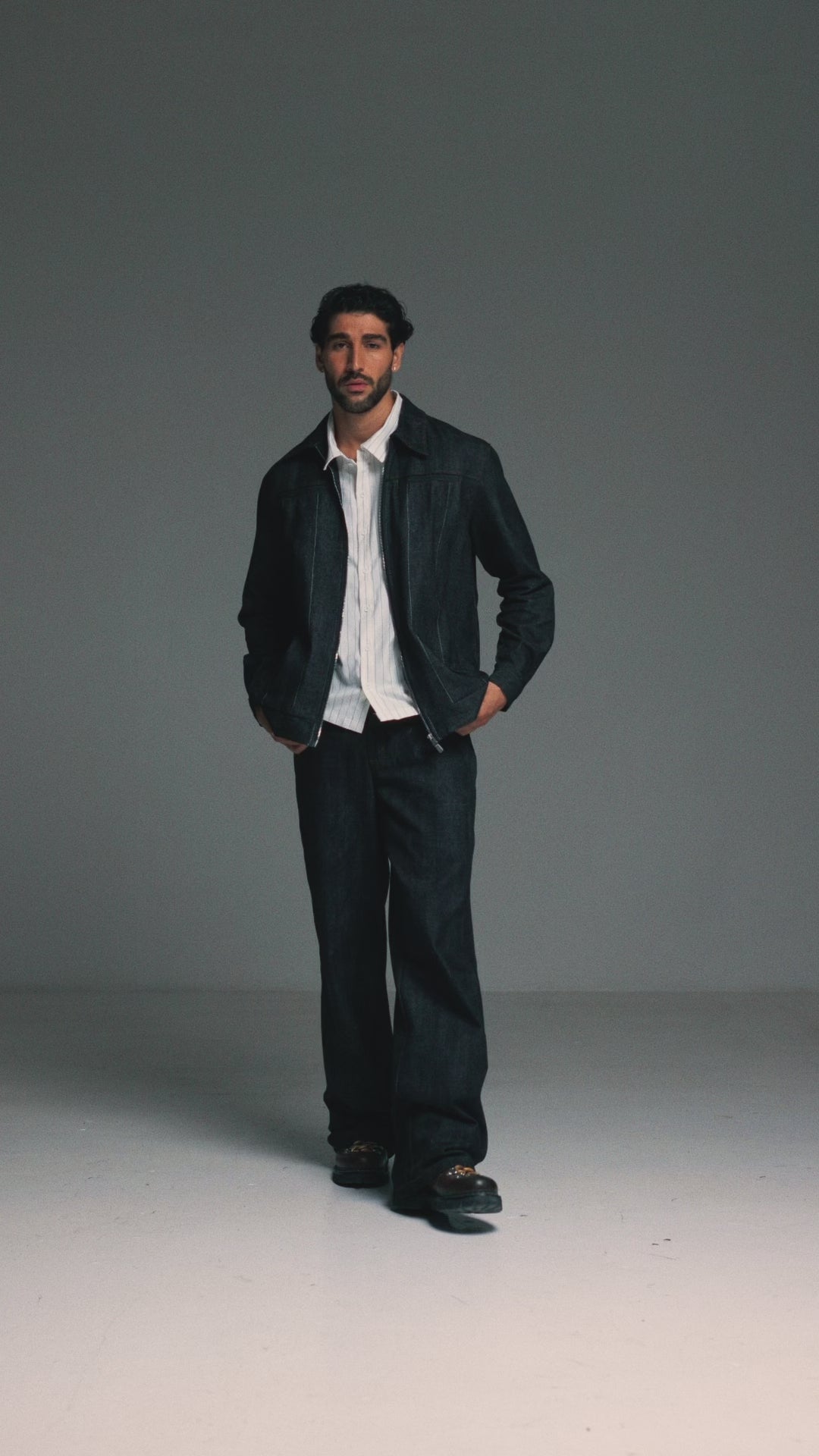 Dark Wash Unisex Jeans